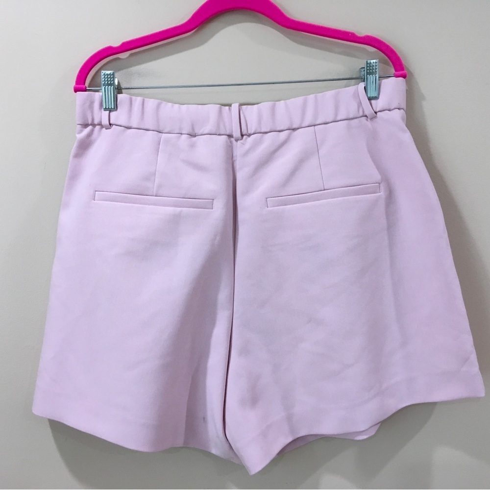 NEW Abercrombie & Fitch Women’s 14/W32 Pleated Shorts Tailored Ultra High 4.5” - Picture 2 of 5
